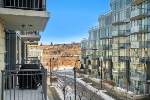 314-222 Riverfront Avenue Sw, Calgary, AB - Outdoor With Balcony