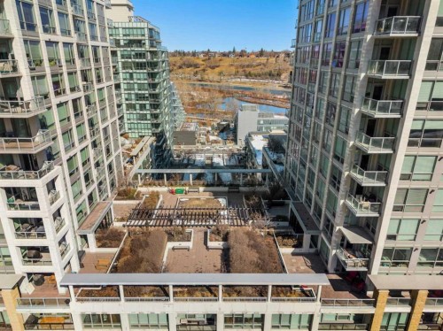 314-222 Riverfront Avenue Sw, Calgary, AB - Outdoor With Balcony