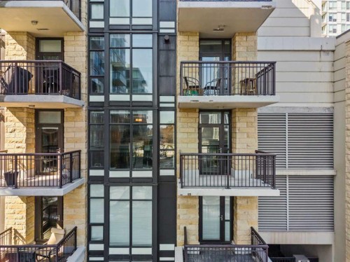 314-222 Riverfront Avenue Sw, Calgary, AB - Outdoor With Balcony