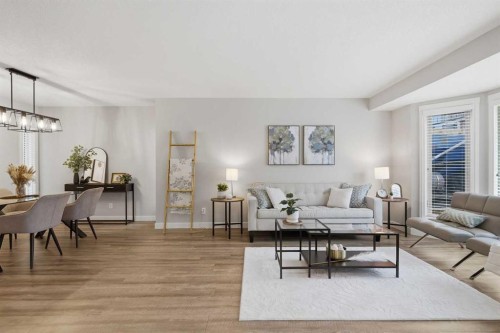 3426 5 Avenue Nw, Calgary, AB - Indoor Photo Showing Living Room