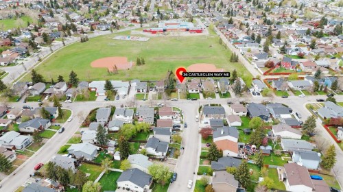 36 Castleglen Way Ne, Calgary, AB - Outdoor With View