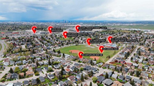 36 Castleglen Way Ne, Calgary, AB - Outdoor With View