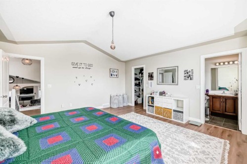 172 Sunset Heights, Crossfield, AB - Indoor Photo Showing Bedroom