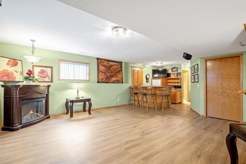 10 Madison Court, Strathmore, AB - Indoor With Fireplace