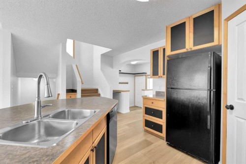 89 Covebrook Place Ne, Calgary, AB - Indoor Photo Showing Kitchen With Double Sink