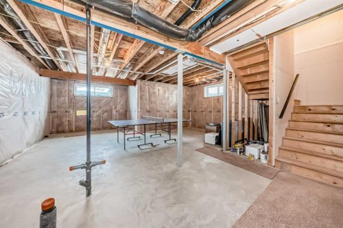 153 Van Slyke Way, Red Deer, AB - Indoor Photo Showing Basement