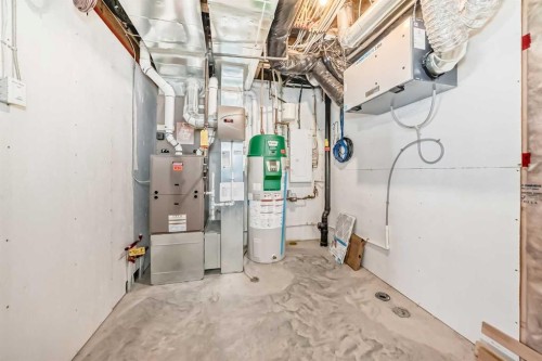 153 Van Slyke Way, Red Deer, AB - Indoor Photo Showing Basement