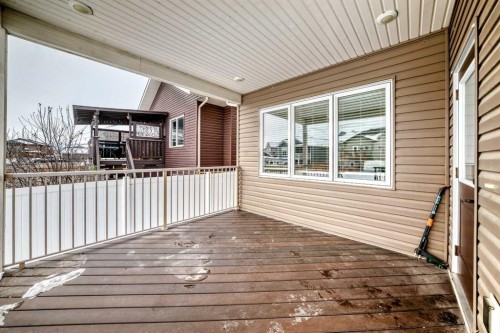 153 Van Slyke Way, Red Deer, AB - Outdoor With Deck Patio Veranda With Exterior
