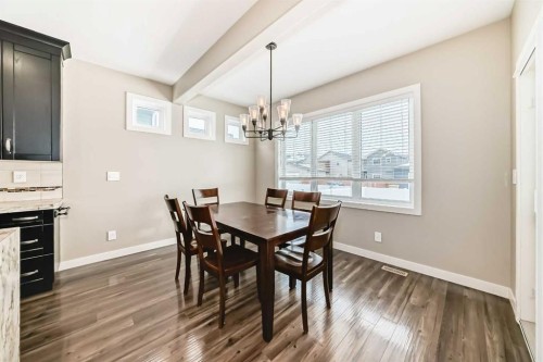 153 Van Slyke Way, Red Deer, AB - Indoor Photo Showing Dining Room