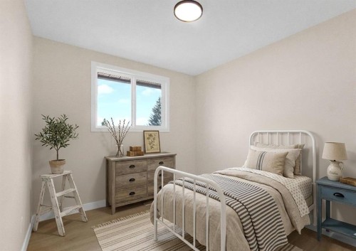 956 Bracewood Rise Sw, Calgary, AB - Indoor Photo Showing Bedroom