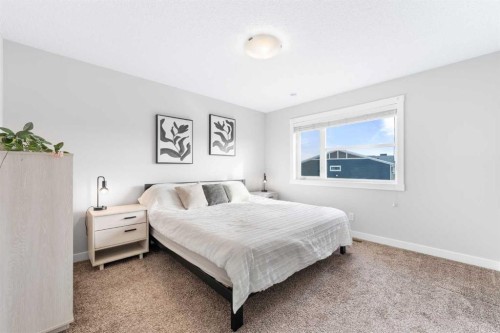 174 Seton Grove Se, Calgary, AB - Indoor Photo Showing Bedroom