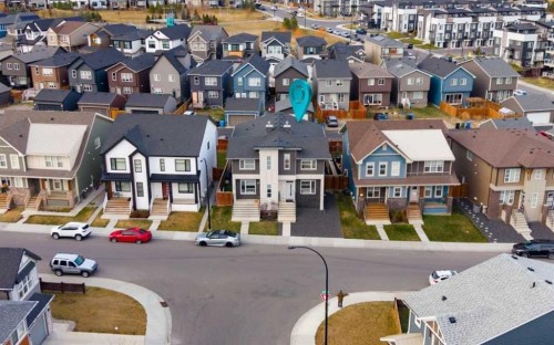 174 Seton Grove Se, Calgary, AB - Outdoor With Facade