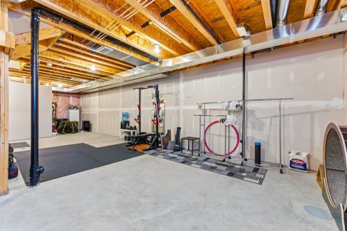 174 Seton Grove Se, Calgary, AB - Indoor Photo Showing Basement
