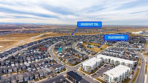 174 Seton Grove Se, Calgary, AB - Outdoor With View
