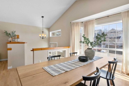 78 Hidden Spring Green Nw, Calgary, AB - Indoor Photo Showing Dining Room