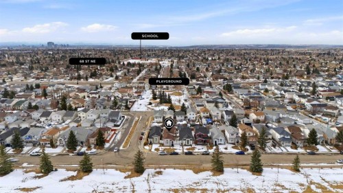 3710 Catalina Boulevard Ne, Calgary, AB - Outdoor With View
