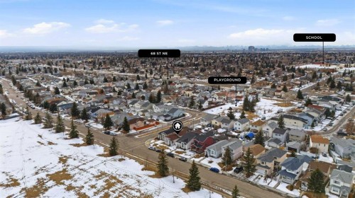 3710 Catalina Boulevard Ne, Calgary, AB - Outdoor With View