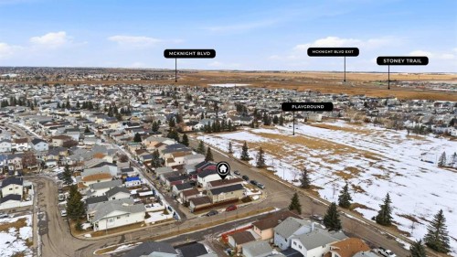 3710 Catalina Boulevard Ne, Calgary, AB - Outdoor With View