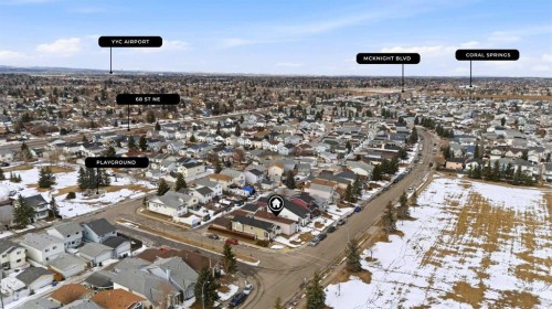 3710 Catalina Boulevard Ne, Calgary, AB - Outdoor With View