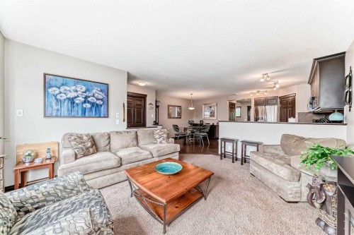273 Chaparral Valley Drive Se, Calgary, AB - Indoor Photo Showing Living Room