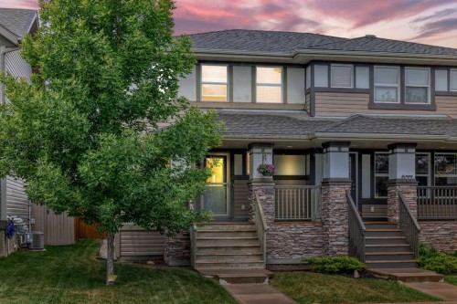 273 Chaparral Valley Drive Se, Calgary, AB - Outdoor With Deck Patio Veranda With Facade