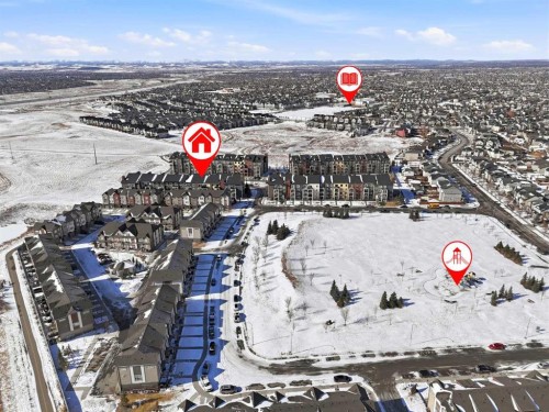 2208-99 Copperstone Park Se, Calgary, AB - Outdoor With View