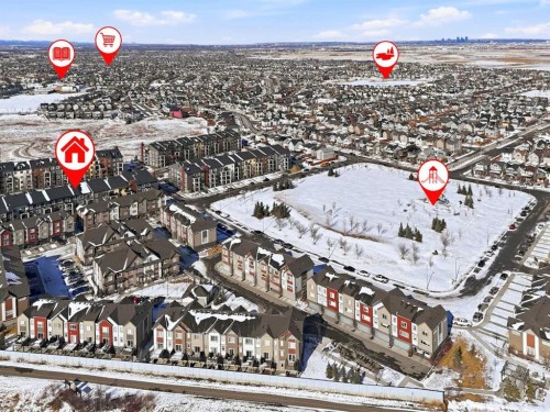 2208-99 Copperstone Park Se, Calgary, AB - Outdoor With View