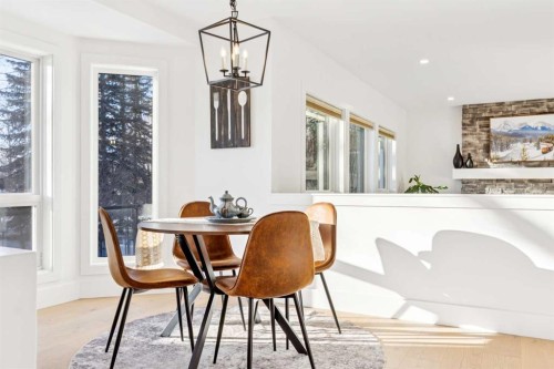 5 Mckenzie Lake Point Se, Calgary, AB - Indoor Photo Showing Dining Room