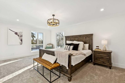 5 Mckenzie Lake Point Se, Calgary, AB - Indoor Photo Showing Bedroom