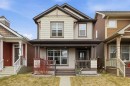 66 Auburn Bay Crescent Se, Calgary, AB  - Outdoor With Deck Patio Veranda With Facade 