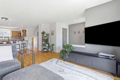 66 Auburn Bay Crescent Se, Calgary, AB - Indoor Photo Showing Living Room