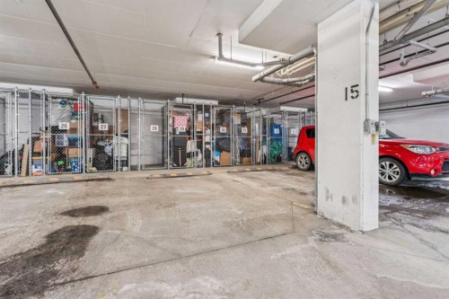 2107-175 Silverado Boulevard Sw, Calgary, AB - Indoor Photo Showing Garage