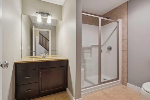 25 Mahogany Square Se, Calgary, AB - Indoor Photo Showing Bathroom