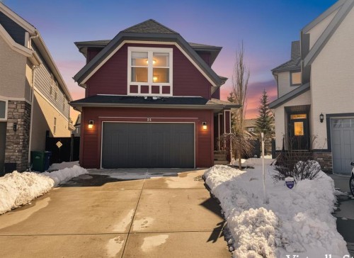 25 Mahogany Square Se, Calgary, AB - Outdoor With Facade
