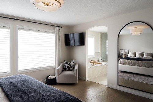 665 Legacy Woods Circle Se, Calgary, AB - Indoor Photo Showing Bedroom
