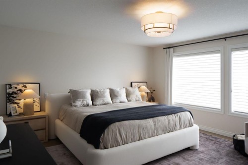 665 Legacy Woods Circle Se, Calgary, AB - Indoor Photo Showing Bedroom