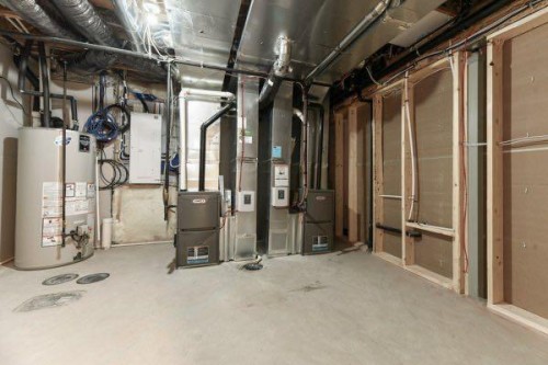 665 Legacy Woods Circle Se, Calgary, AB - Indoor Photo Showing Basement