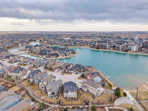 151 Mahogany Bay Se, Calgary, AB - Outdoor With Body Of Water With View