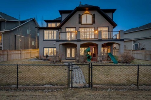 151 Mahogany Bay Se, Calgary, AB - Outdoor With Deck Patio Veranda