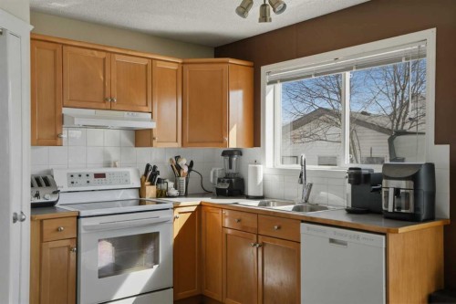 155 Tarington Green Ne, Calgary, AB - Indoor Photo Showing Kitchen With Double Sink