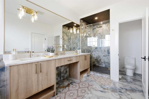 230 Royal Birch View Nw, Calgary, AB - Indoor Photo Showing Bathroom