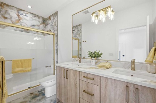 230 Royal Birch View Nw, Calgary, AB - Indoor Photo Showing Bathroom