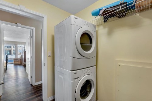 2117-303 Arbour Crest Drive Nw, Calgary, AB - Indoor Photo Showing Laundry Room