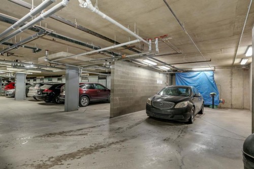 2117-303 Arbour Crest Drive Nw, Calgary, AB - Indoor Photo Showing Garage
