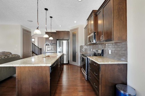 282 Pantego Terrace Nw, Calgary, AB - Indoor Photo Showing Kitchen With Stainless Steel Kitchen With Upgraded Kitchen