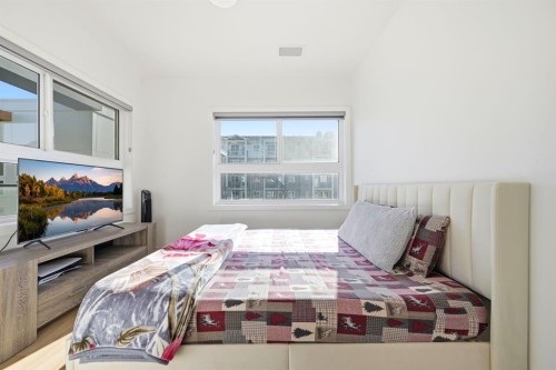 2216-151 Skyview Bay Ne, Calgary, AB - Indoor Photo Showing Bedroom