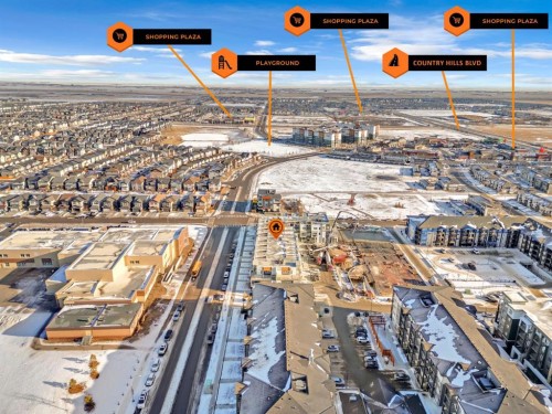 2216-151 Skyview Bay Ne, Calgary, AB - Outdoor With View