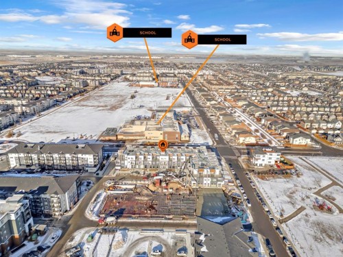 2216-151 Skyview Bay Ne, Calgary, AB - Outdoor With View