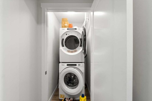 208-138 Sage Valley Common Nw, Calgary, AB - Indoor Photo Showing Laundry Room