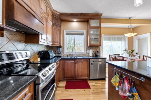 115 Kincora View Nw, Calgary, AB - Indoor Photo Showing Kitchen With Stainless Steel Kitchen With Double Sink